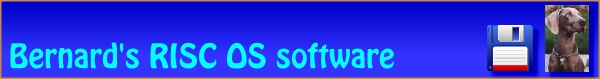 RISC OS SOFTWARE